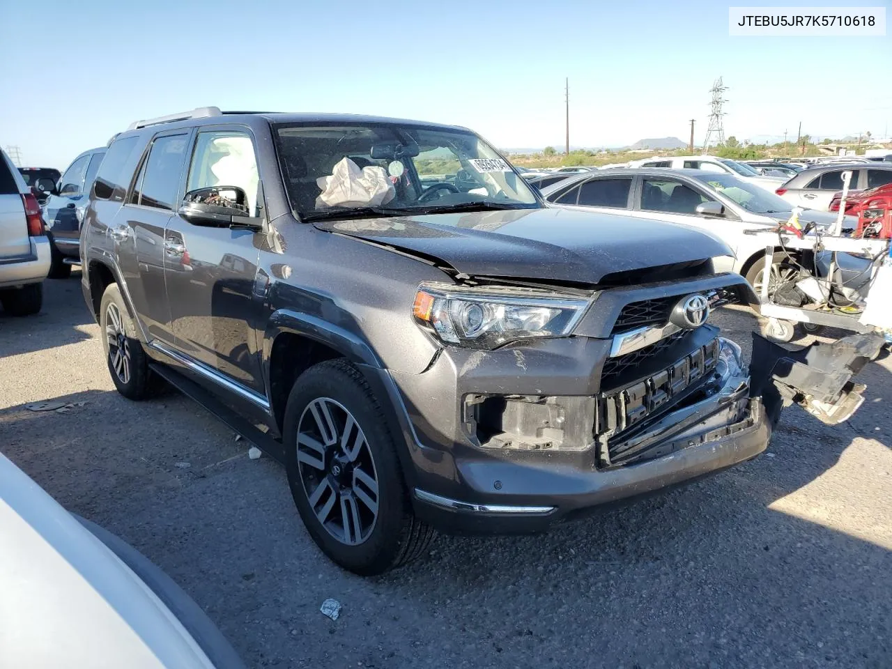 2019 Toyota 4Runner Sr5 VIN: JTEBU5JR7K5710618 Lot: 69264734