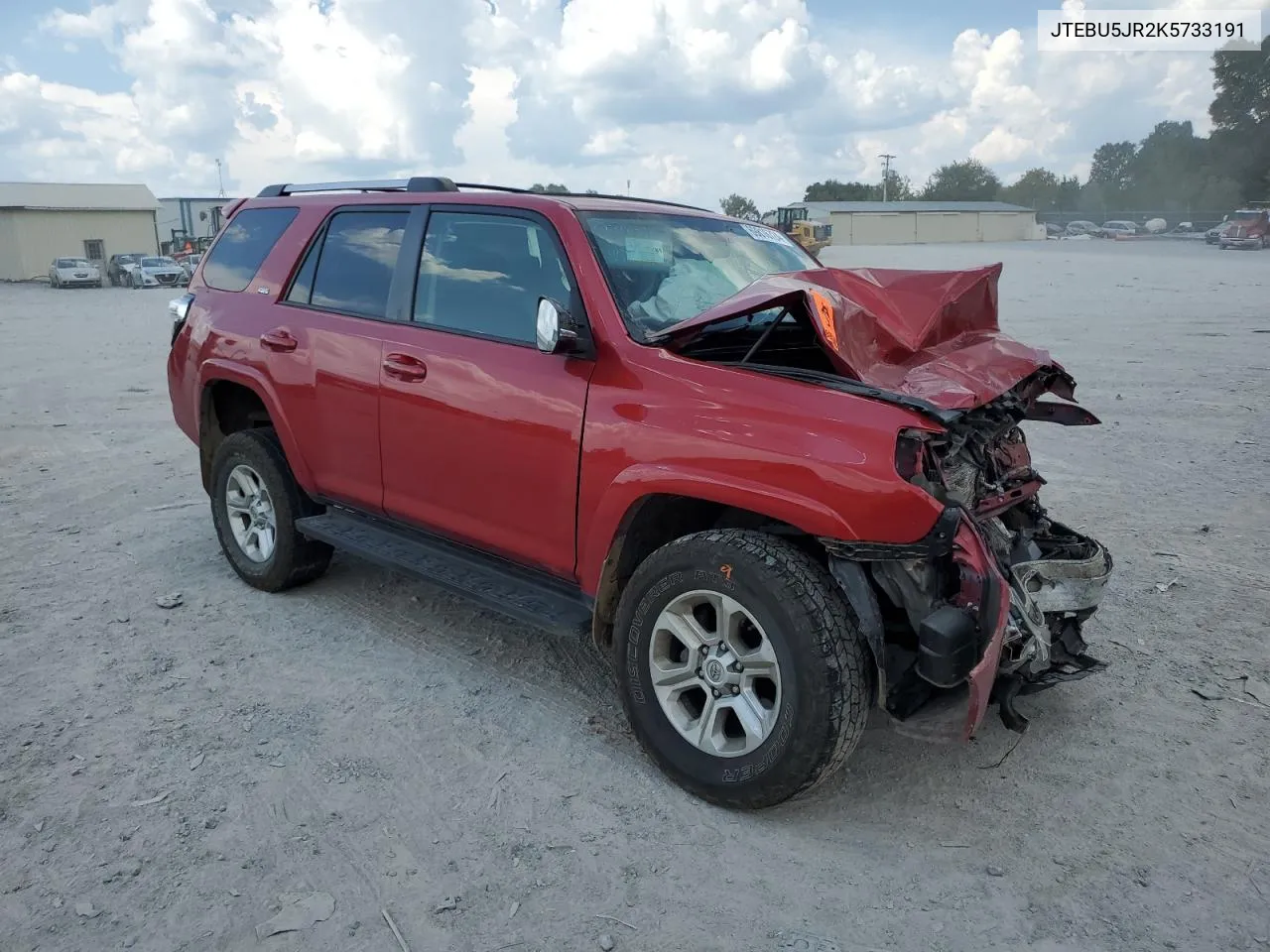 2019 Toyota 4Runner Sr5 VIN: JTEBU5JR2K5733191 Lot: 69816724