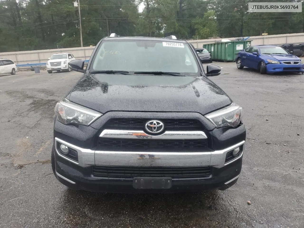 2019 Toyota 4Runner Sr5 VIN: JTEBU5JR8K5693764 Lot: 70255774