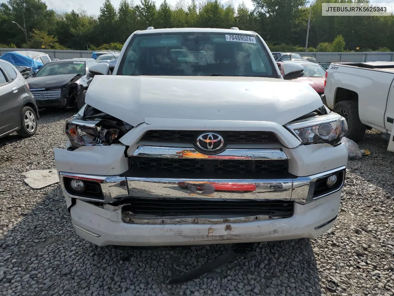 2019 Toyota 4Runner Sr5 VIN: JTEBU5JR7K5625343 Lot: 70489524