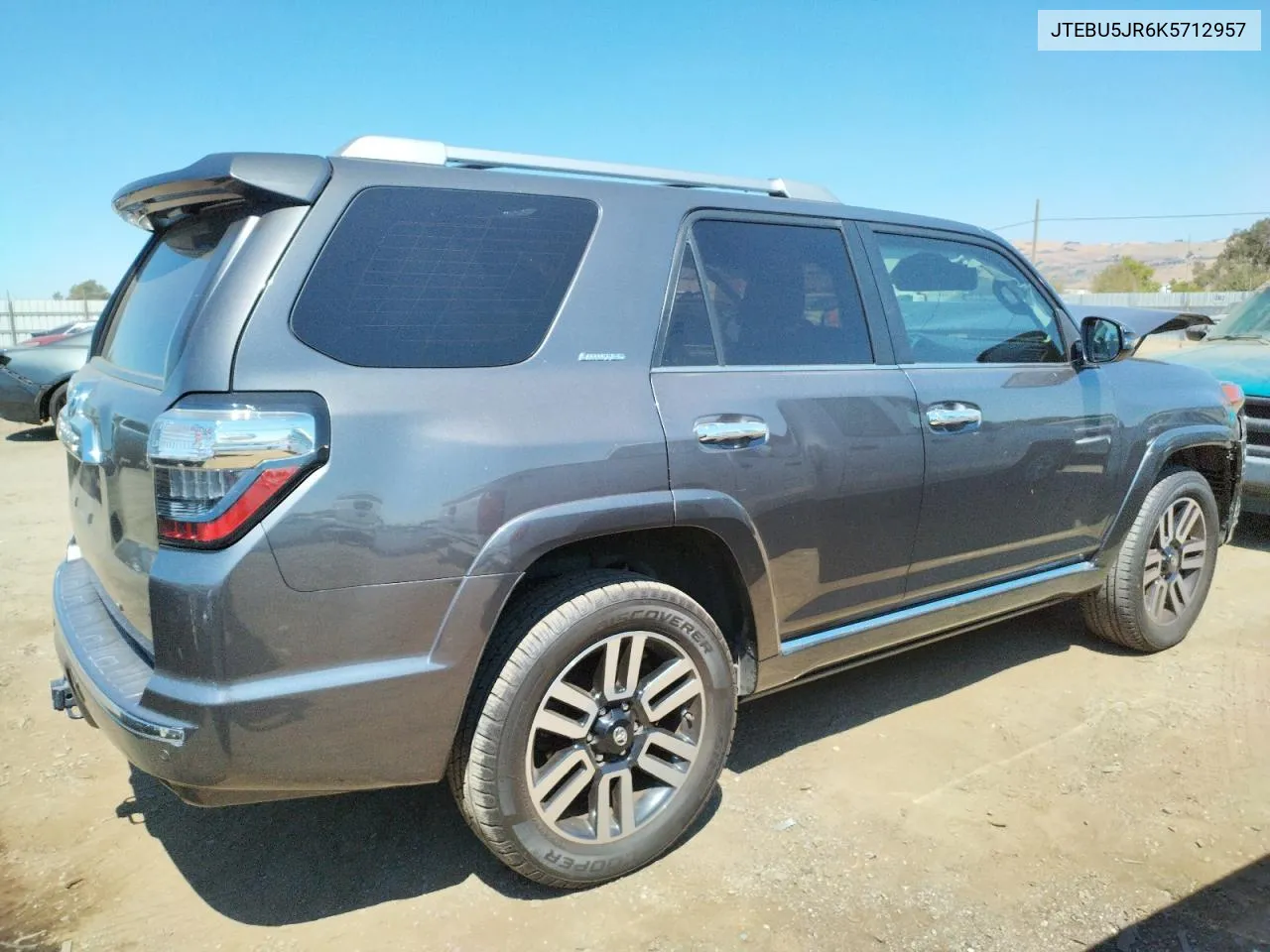 2019 Toyota 4Runner Sr5 VIN: JTEBU5JR6K5712957 Lot: 70668934