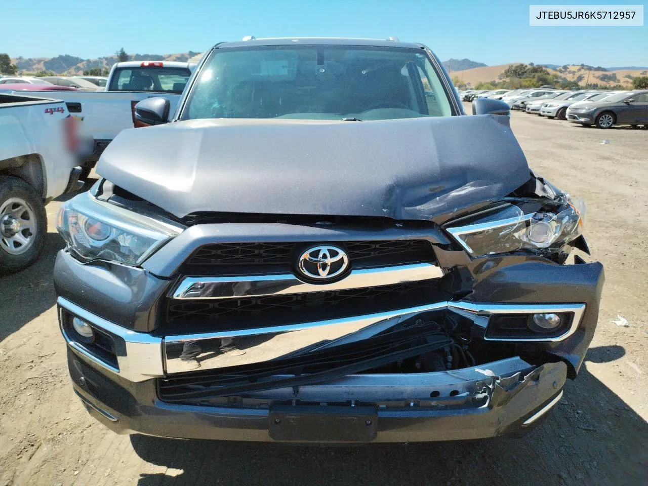 2019 Toyota 4Runner Sr5 VIN: JTEBU5JR6K5712957 Lot: 70668934