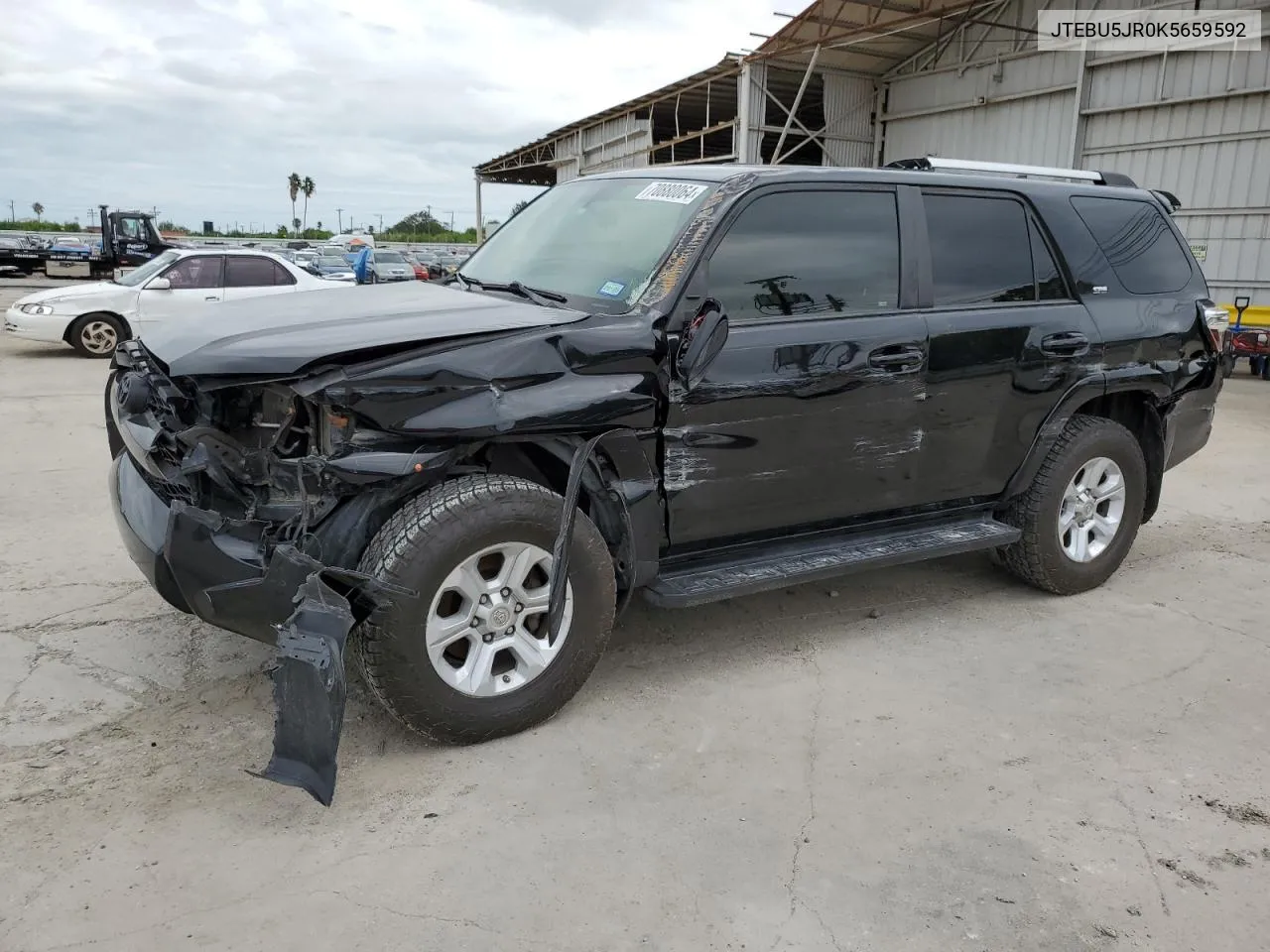 2019 Toyota 4Runner Sr5 VIN: JTEBU5JR0K5659592 Lot: 70880064