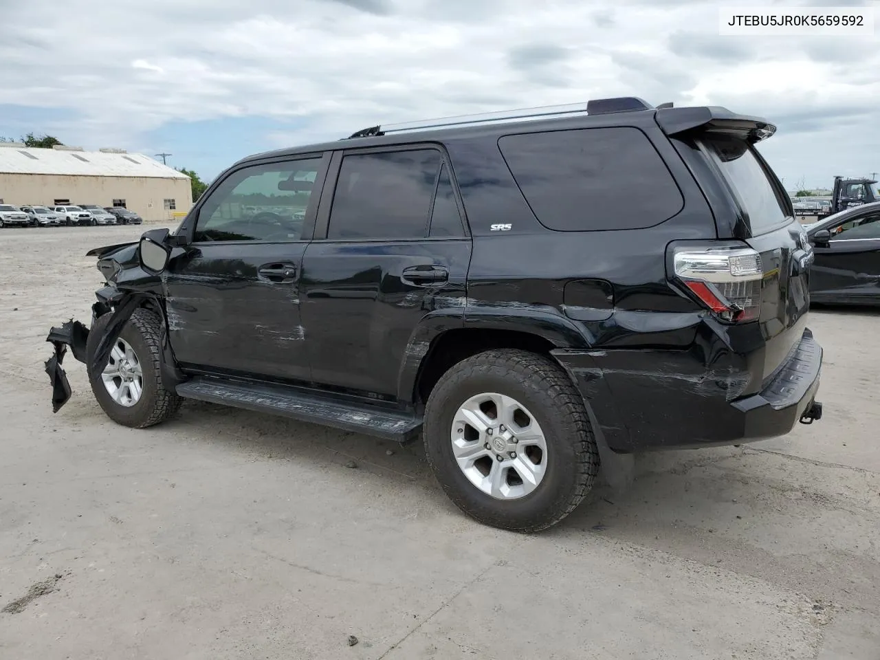 2019 Toyota 4Runner Sr5 VIN: JTEBU5JR0K5659592 Lot: 70880064