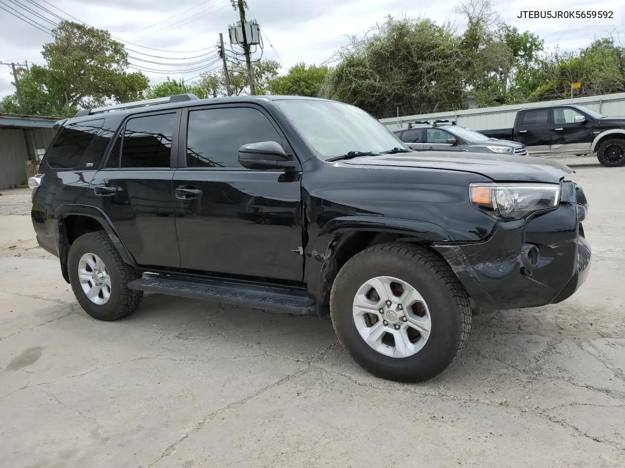 2019 Toyota 4Runner Sr5 VIN: JTEBU5JR0K5659592 Lot: 70880064