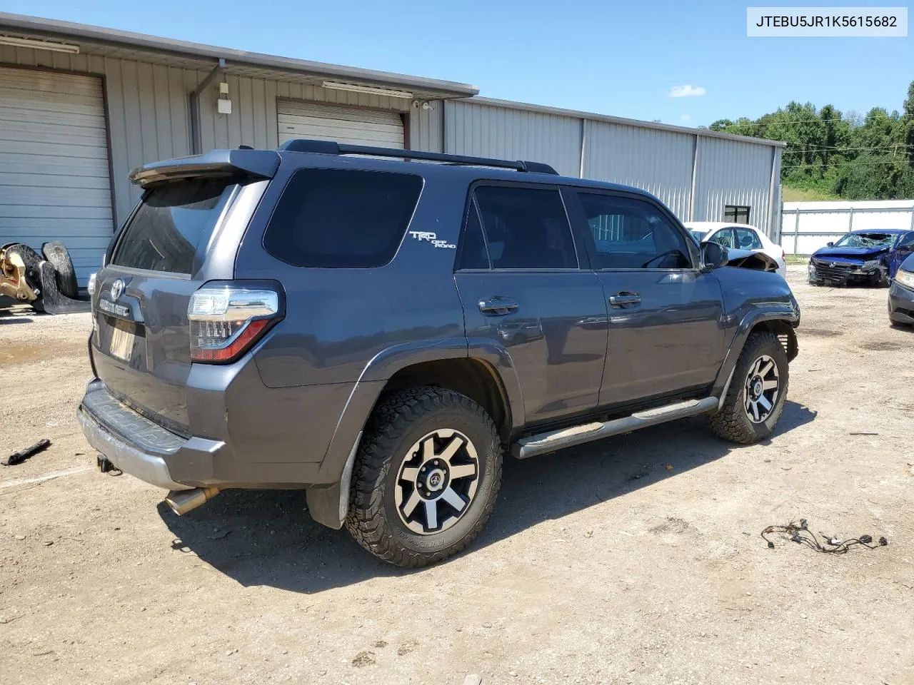 2019 Toyota 4Runner Sr5 VIN: JTEBU5JR1K5615682 Lot: 71736864