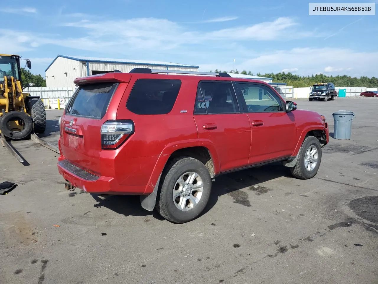 2019 Toyota 4Runner Sr5 VIN: JTEBU5JR4K5688528 Lot: 71808734