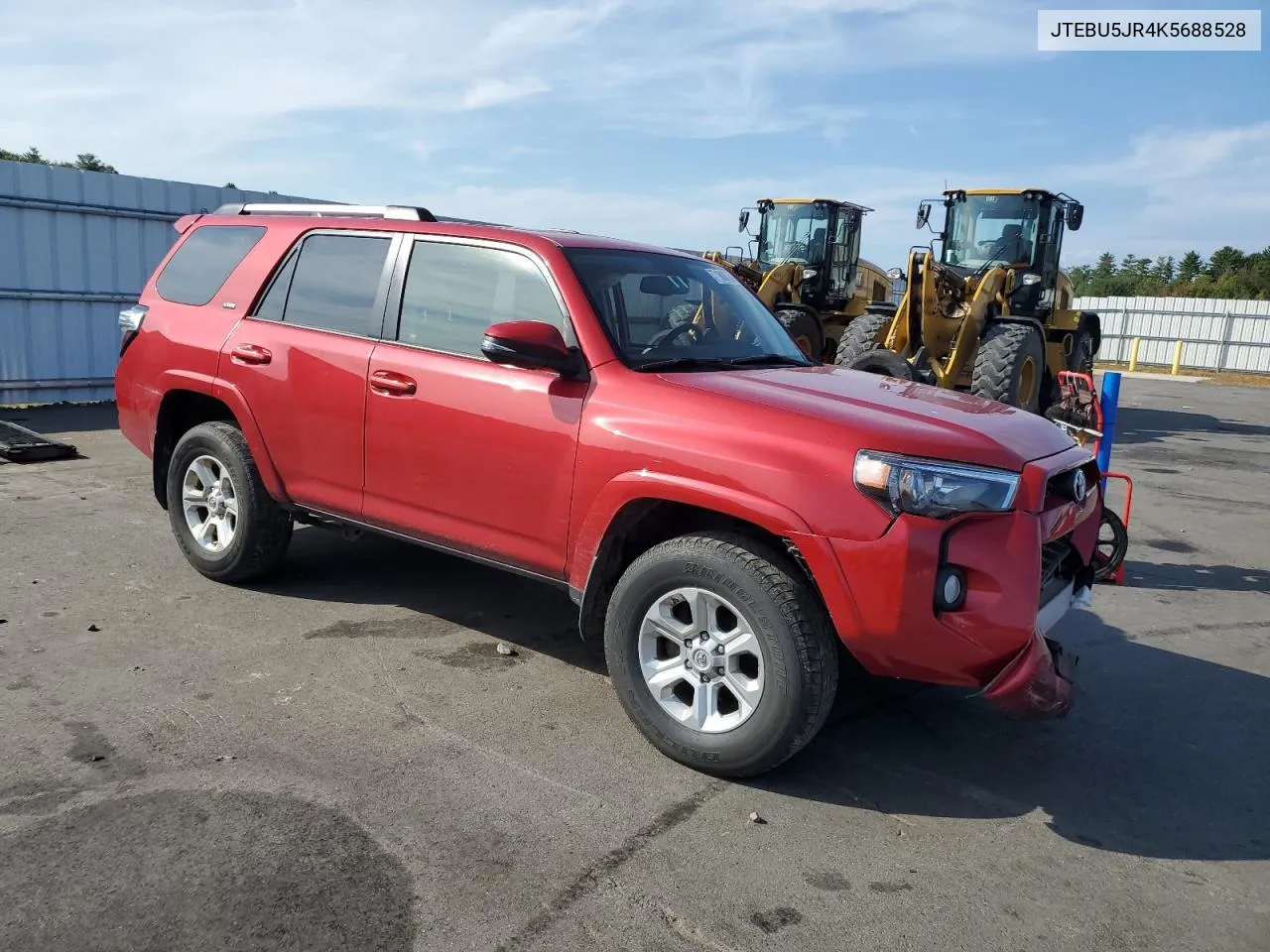 2019 Toyota 4Runner Sr5 VIN: JTEBU5JR4K5688528 Lot: 71808734