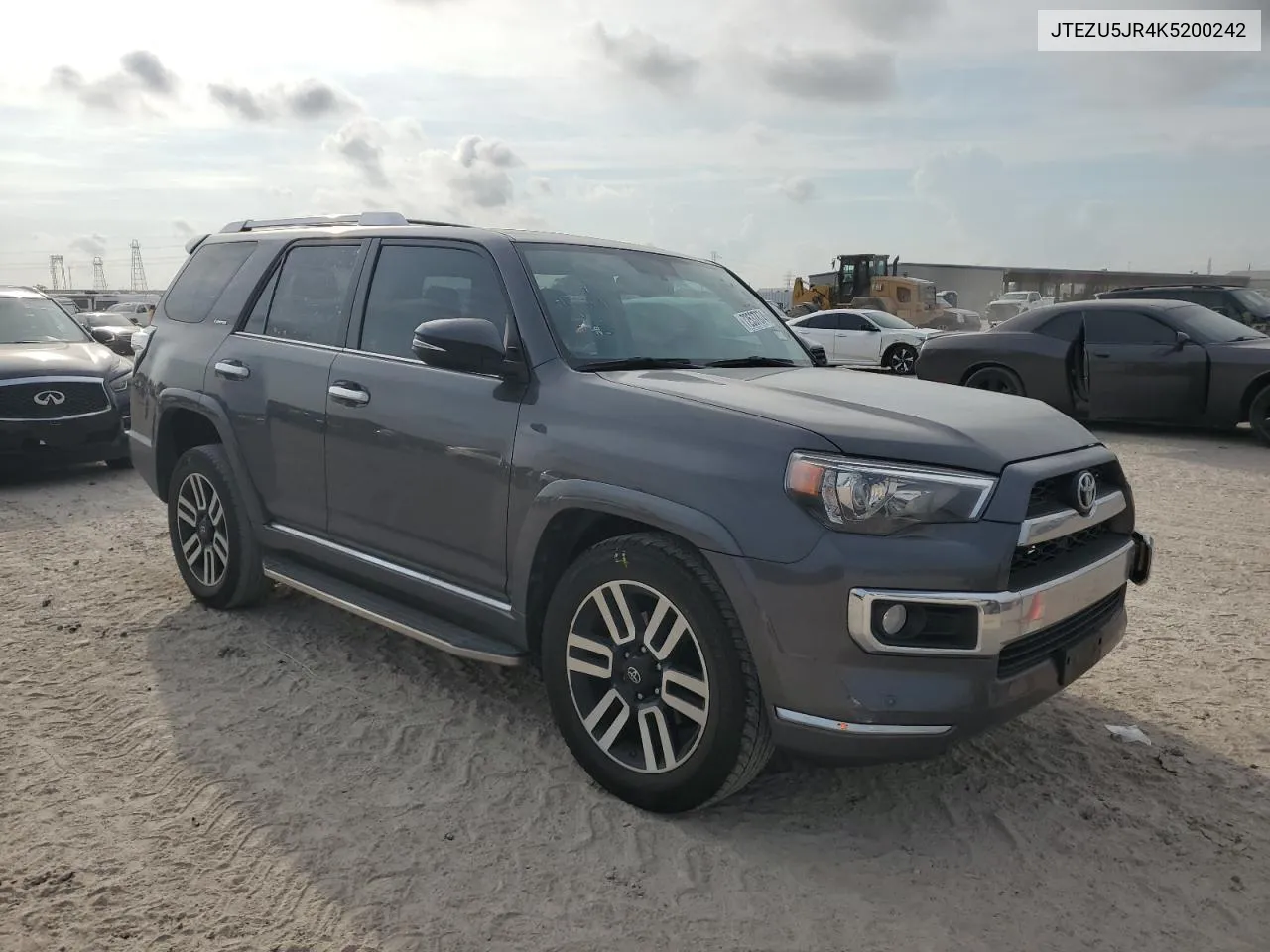 2019 Toyota 4Runner Sr5 VIN: JTEZU5JR4K5200242 Lot: 72537874