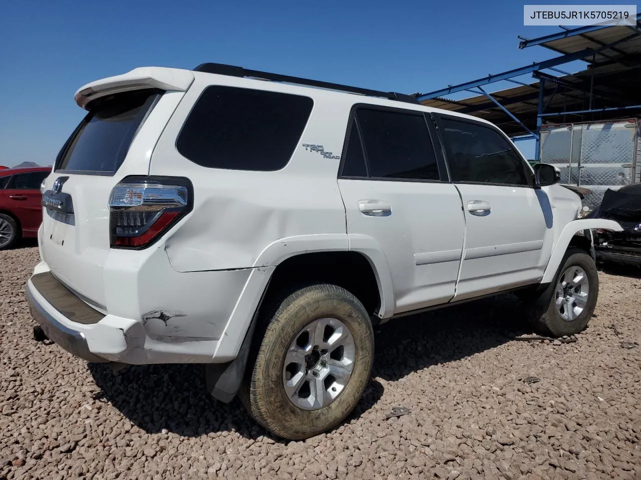 JTEBU5JR1K5705219 2019 Toyota 4Runner Sr5