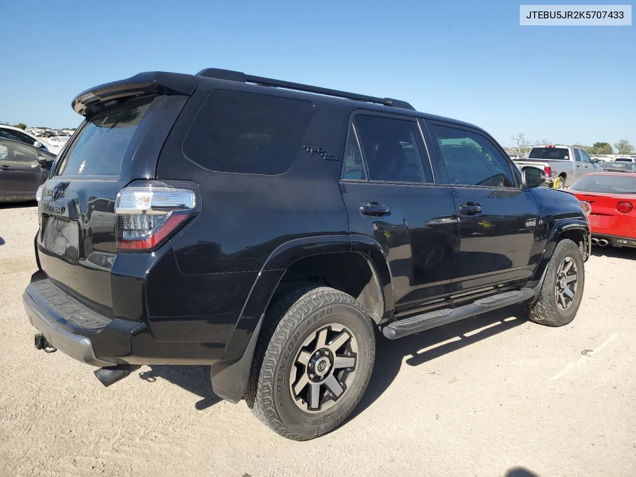 2019 Toyota 4Runner Sr5 VIN: JTEBU5JR2K5707433 Lot: 73195474