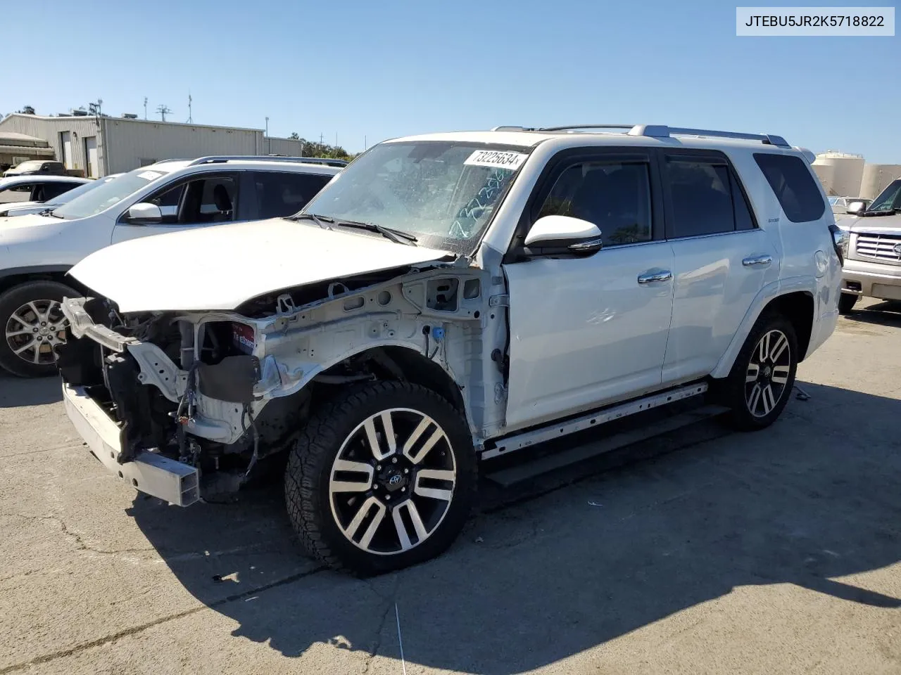 2019 Toyota 4Runner Sr5 VIN: JTEBU5JR2K5718822 Lot: 73225634