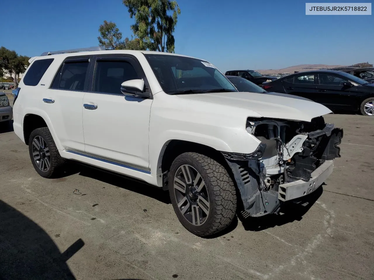 2019 Toyota 4Runner Sr5 VIN: JTEBU5JR2K5718822 Lot: 73225634