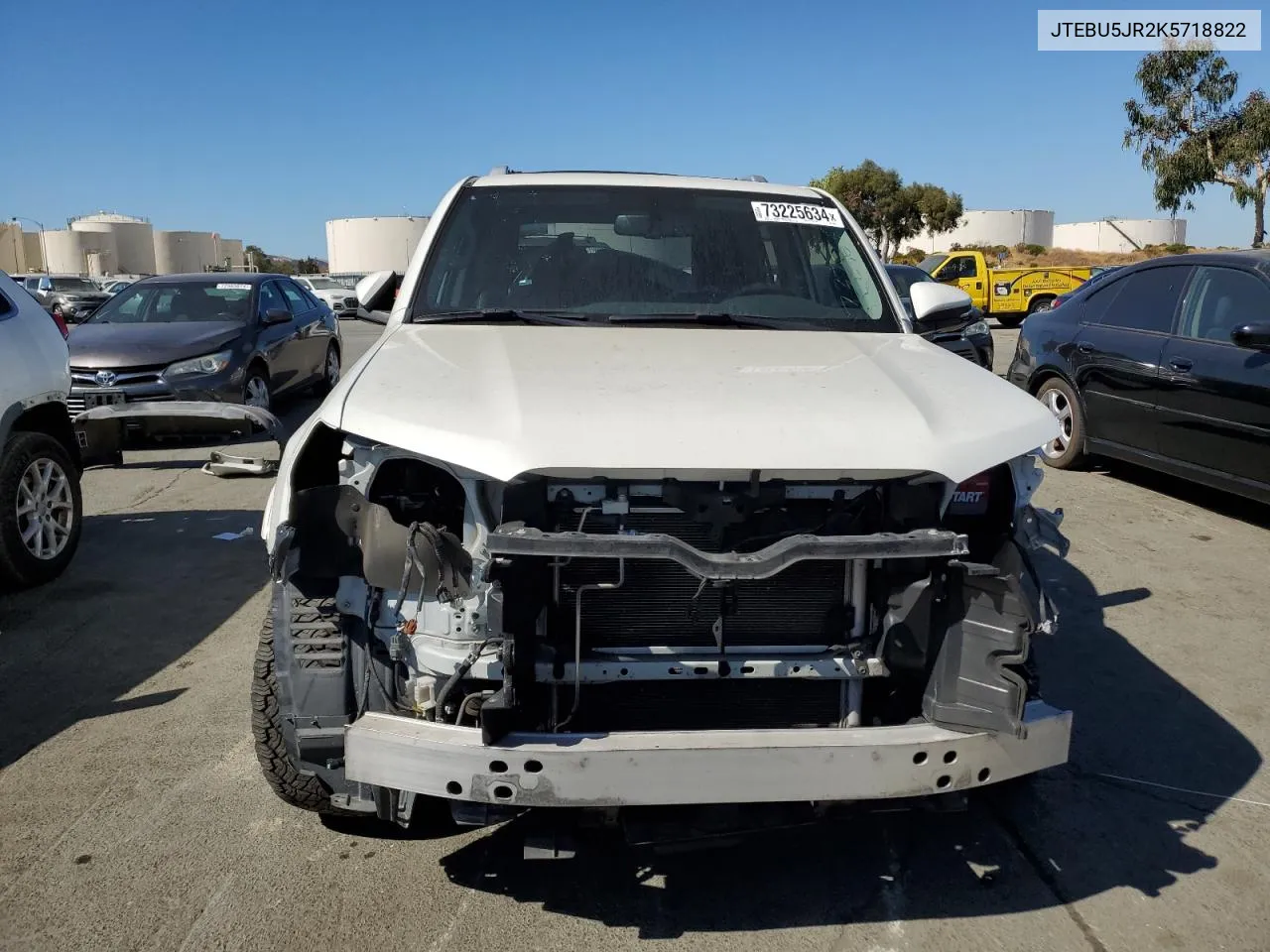 2019 Toyota 4Runner Sr5 VIN: JTEBU5JR2K5718822 Lot: 73225634