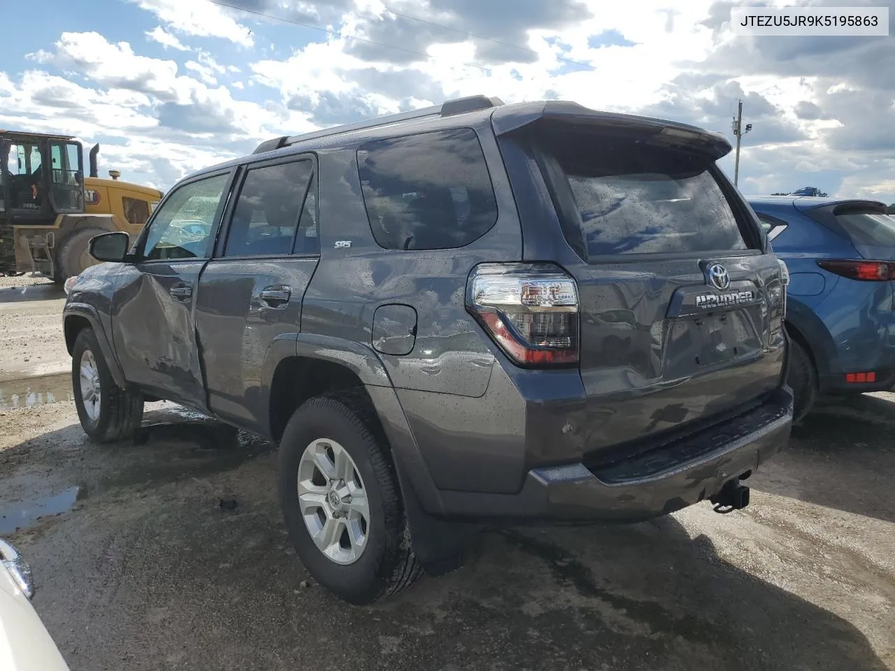 2019 Toyota 4Runner Sr5 VIN: JTEZU5JR9K5195863 Lot: 73303064