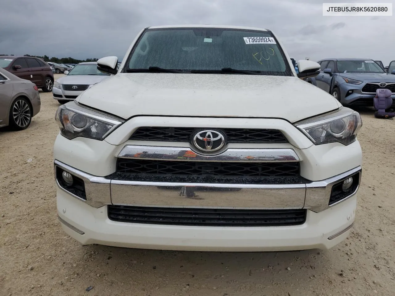 2019 Toyota 4Runner Sr5 VIN: JTEBU5JR8K5620880 Lot: 73659924