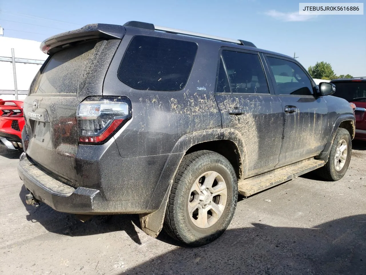 JTEBU5JR0K5616886 2019 Toyota 4Runner Sr5