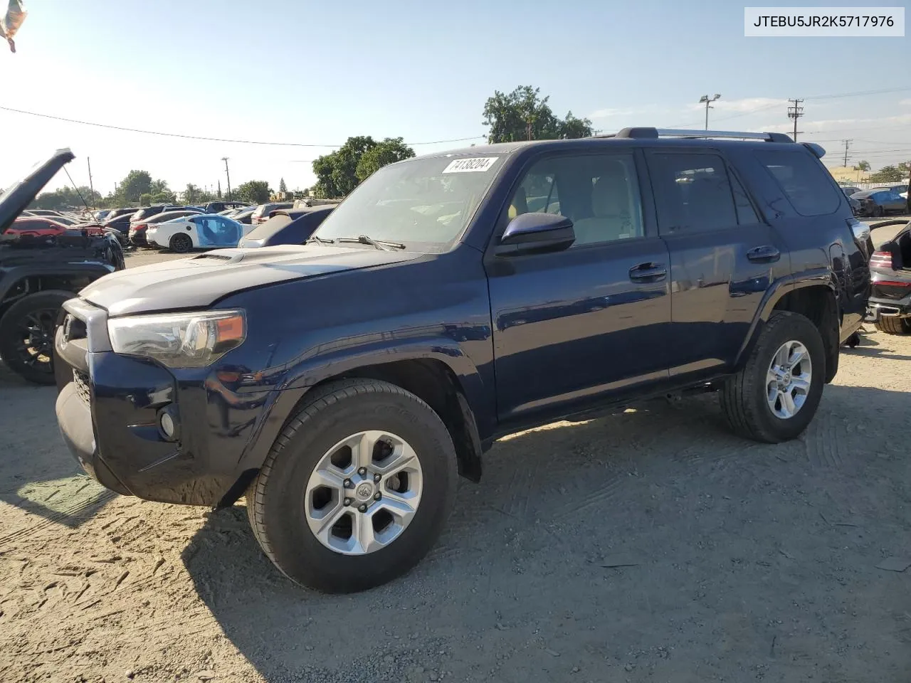 2019 Toyota 4Runner Sr5 VIN: JTEBU5JR2K5717976 Lot: 74138204