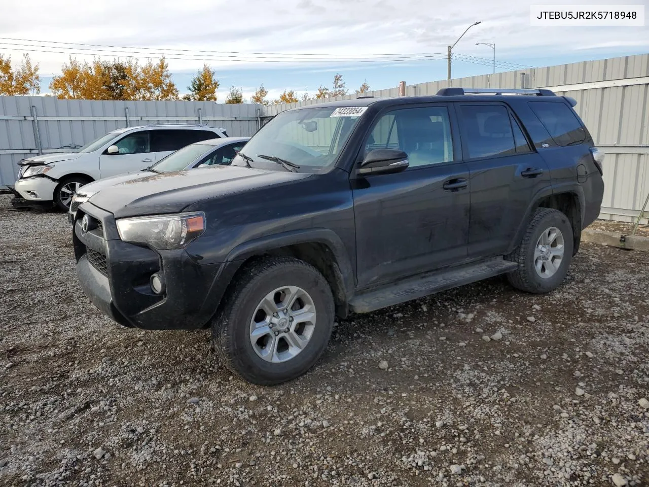 2019 Toyota 4Runner Sr5 VIN: JTEBU5JR2K5718948 Lot: 74223054