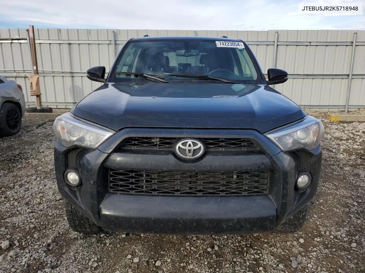 2019 Toyota 4Runner Sr5 VIN: JTEBU5JR2K5718948 Lot: 74223054