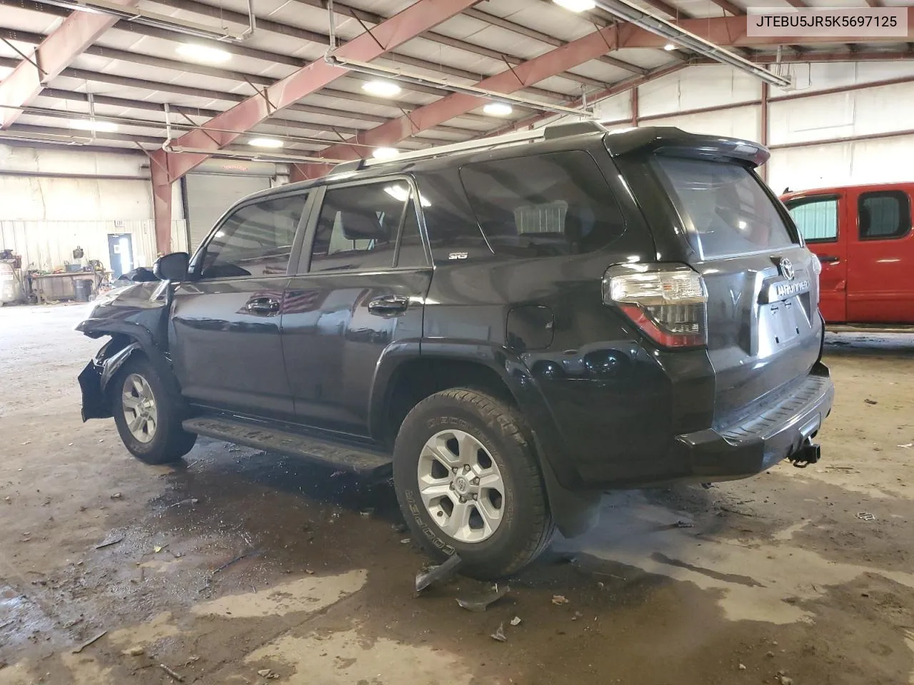 2019 Toyota 4Runner Sr5 VIN: JTEBU5JR5K5697125 Lot: 74580504