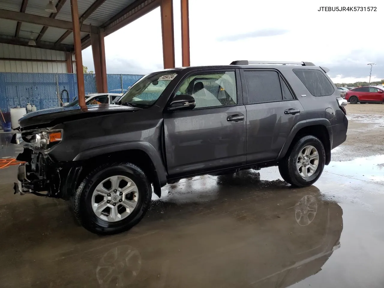 2019 Toyota 4Runner Sr5 VIN: JTEBU5JR4K5731572 Lot: 74594724