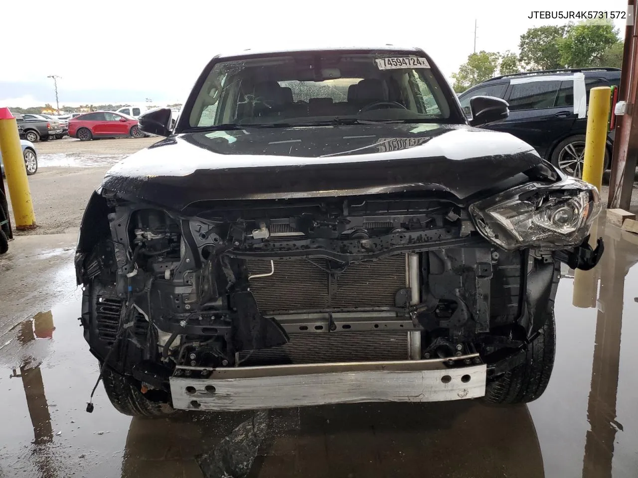 JTEBU5JR4K5731572 2019 Toyota 4Runner Sr5