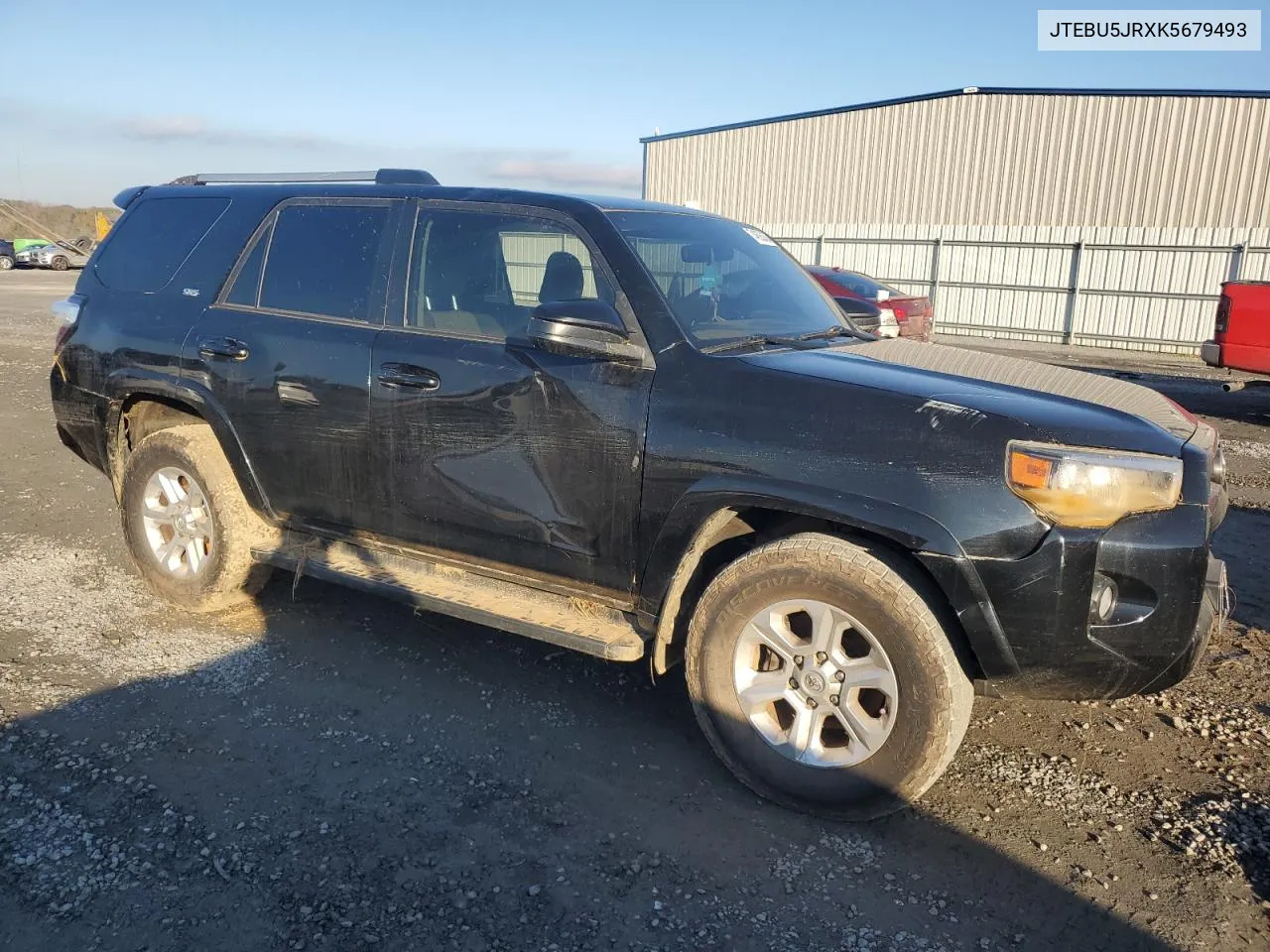 2019 Toyota 4Runner Sr5 VIN: JTEBU5JRXK5679493 Lot: 74693454