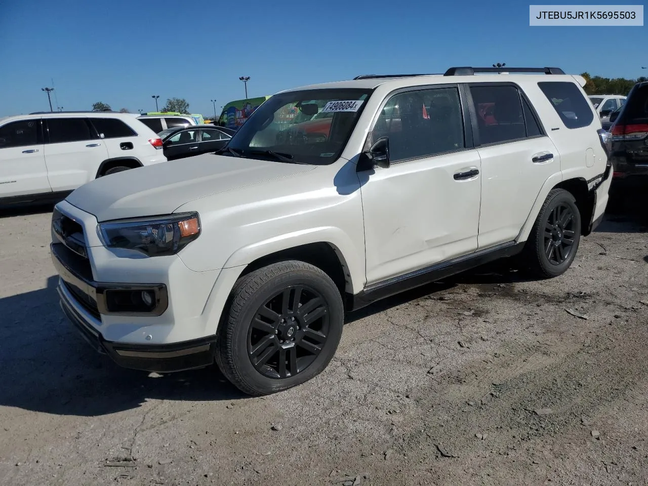 2019 Toyota 4Runner Sr5 VIN: JTEBU5JR1K5695503 Lot: 74906084