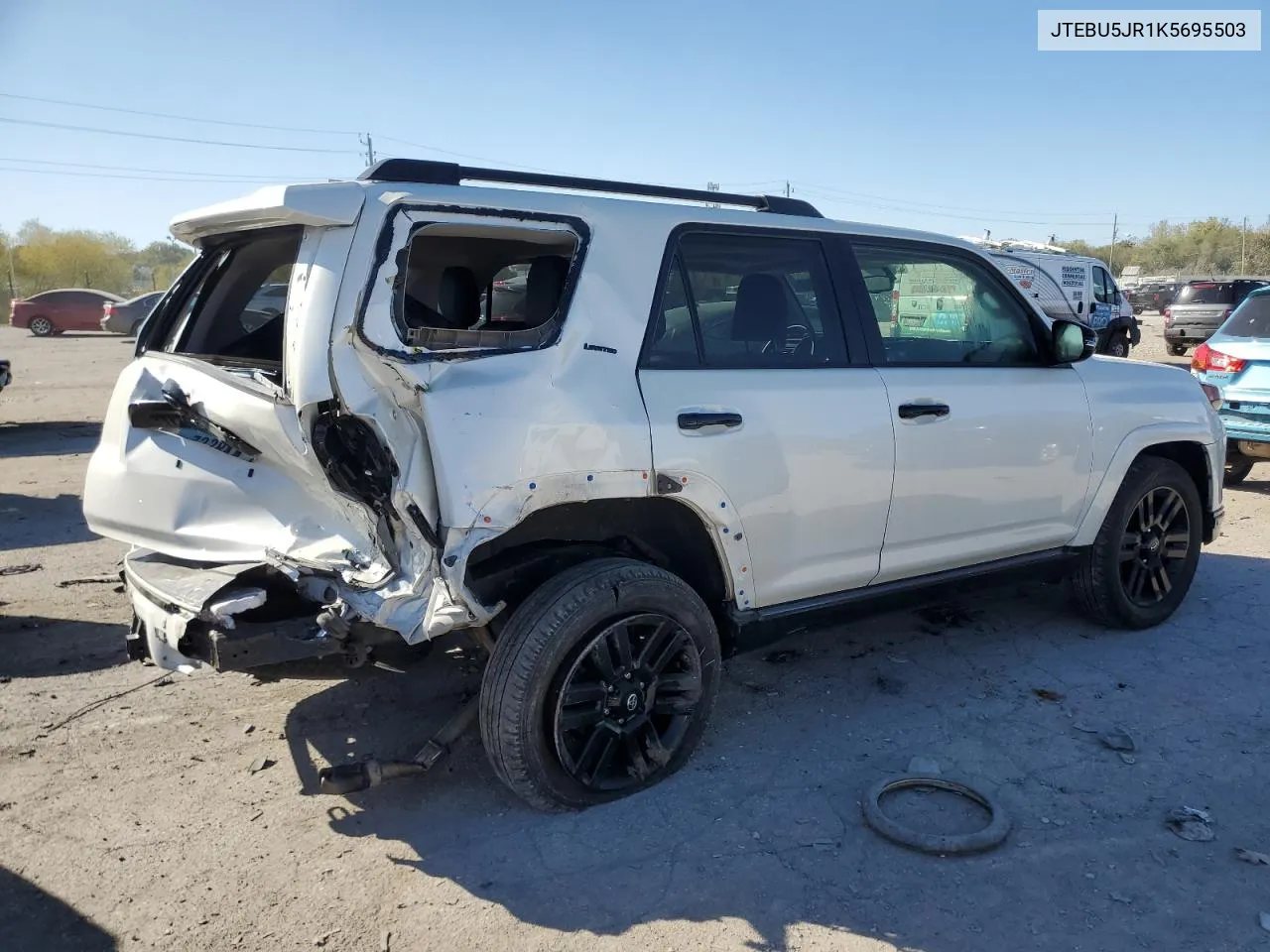 2019 Toyota 4Runner Sr5 VIN: JTEBU5JR1K5695503 Lot: 74906084