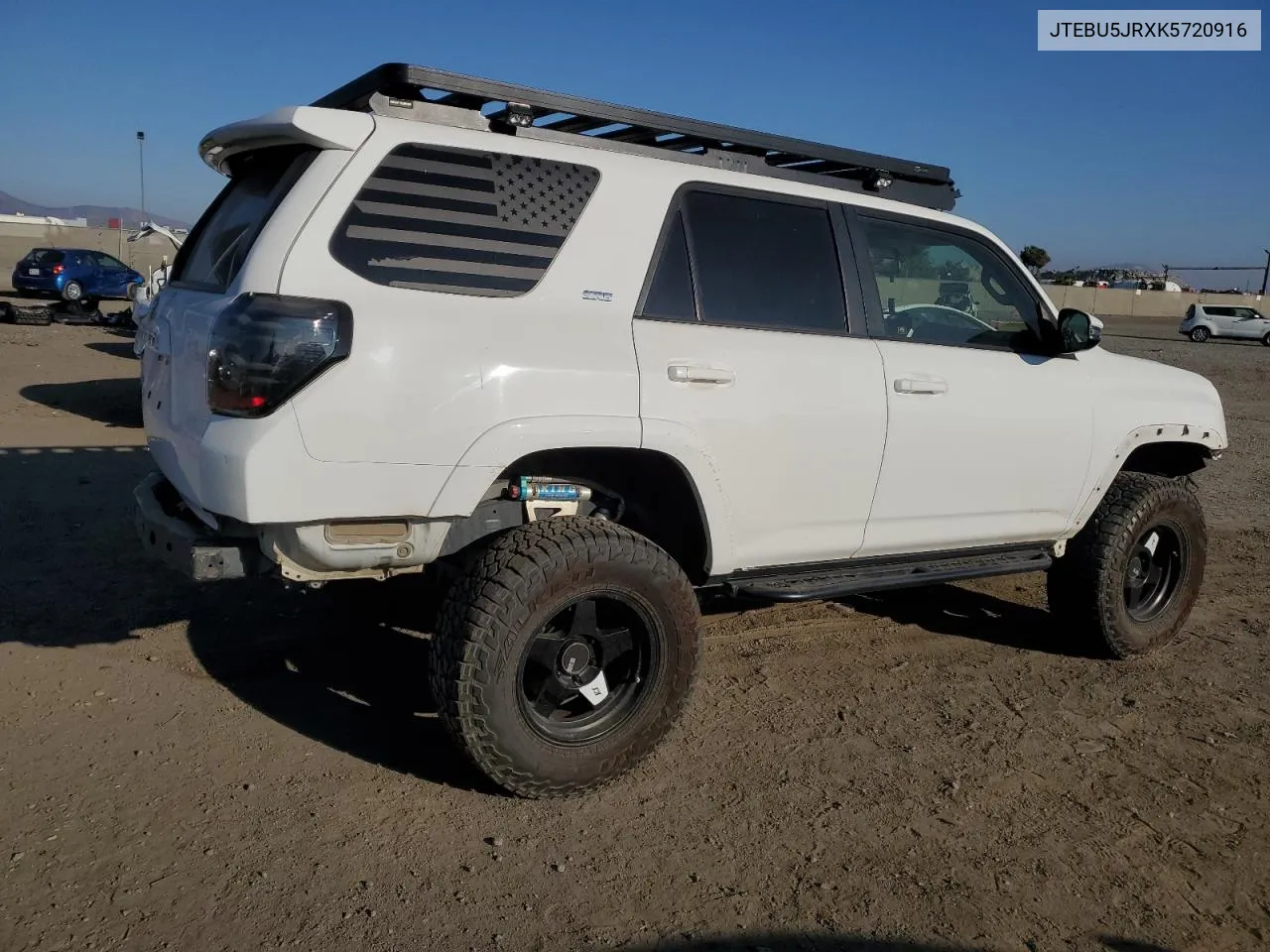 2019 Toyota 4Runner Sr5 VIN: JTEBU5JRXK5720916 Lot: 74975614