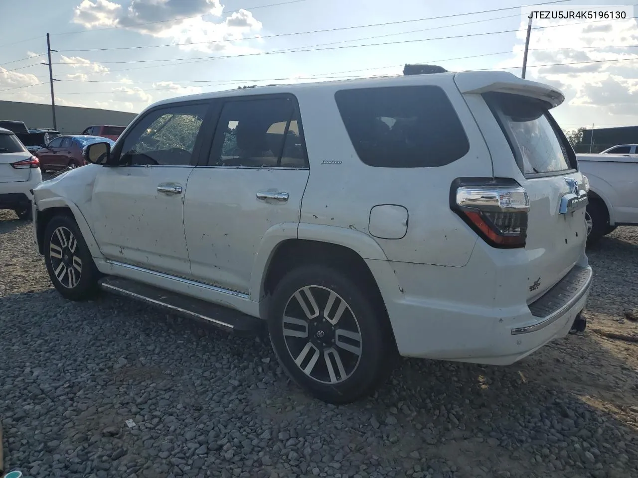 2019 Toyota 4Runner Sr5 VIN: JTEZU5JR4K5196130 Lot: 75096024