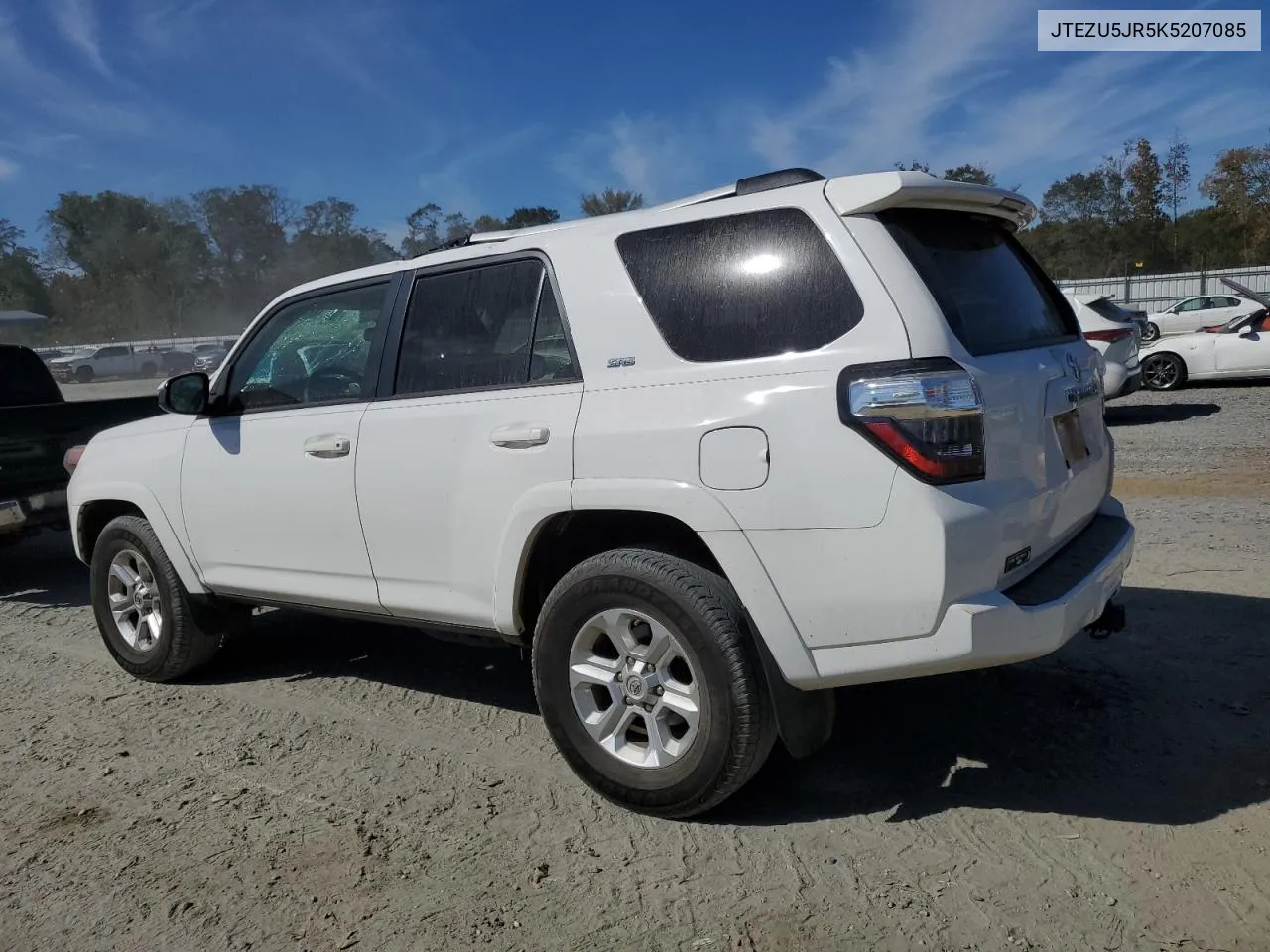 2019 Toyota 4Runner Sr5 VIN: JTEZU5JR5K5207085 Lot: 75834934