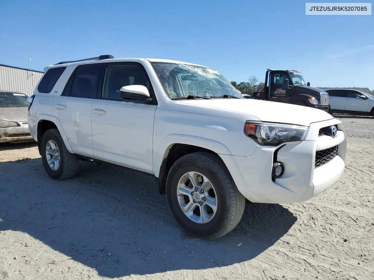 2019 Toyota 4Runner Sr5 VIN: JTEZU5JR5K5207085 Lot: 75834934