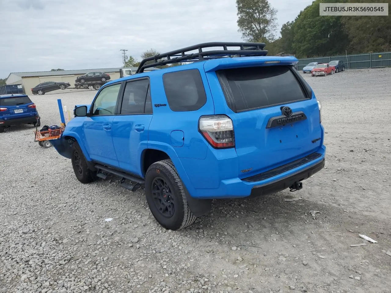 2019 Toyota 4Runner Sr5 VIN: JTEBU5JR3K5690545 Lot: 76174564