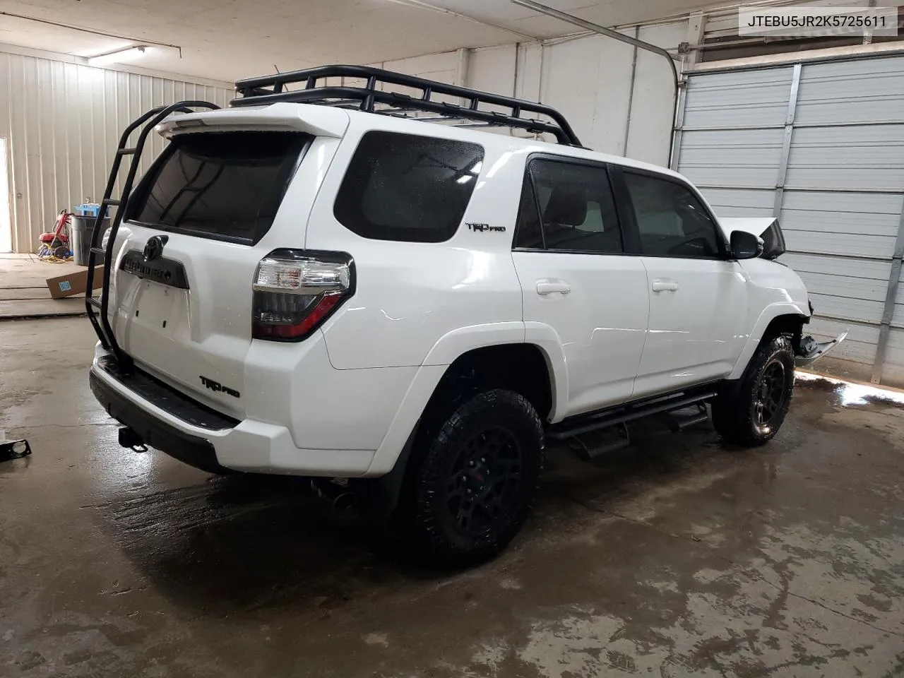 2019 Toyota 4Runner Sr5 VIN: JTEBU5JR2K5725611 Lot: 76327324