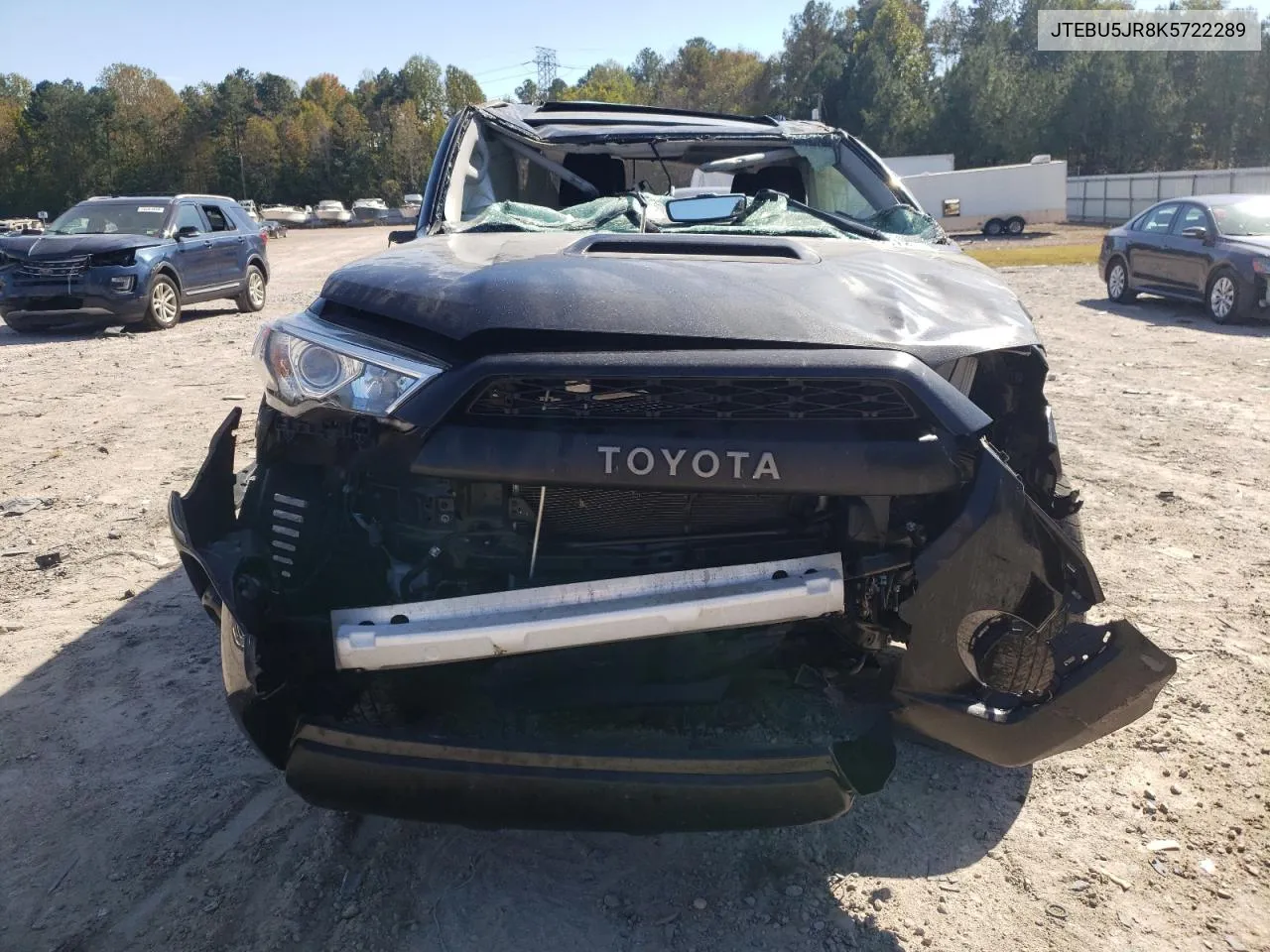 2019 Toyota 4Runner Sr5 VIN: JTEBU5JR8K5722289 Lot: 76463574