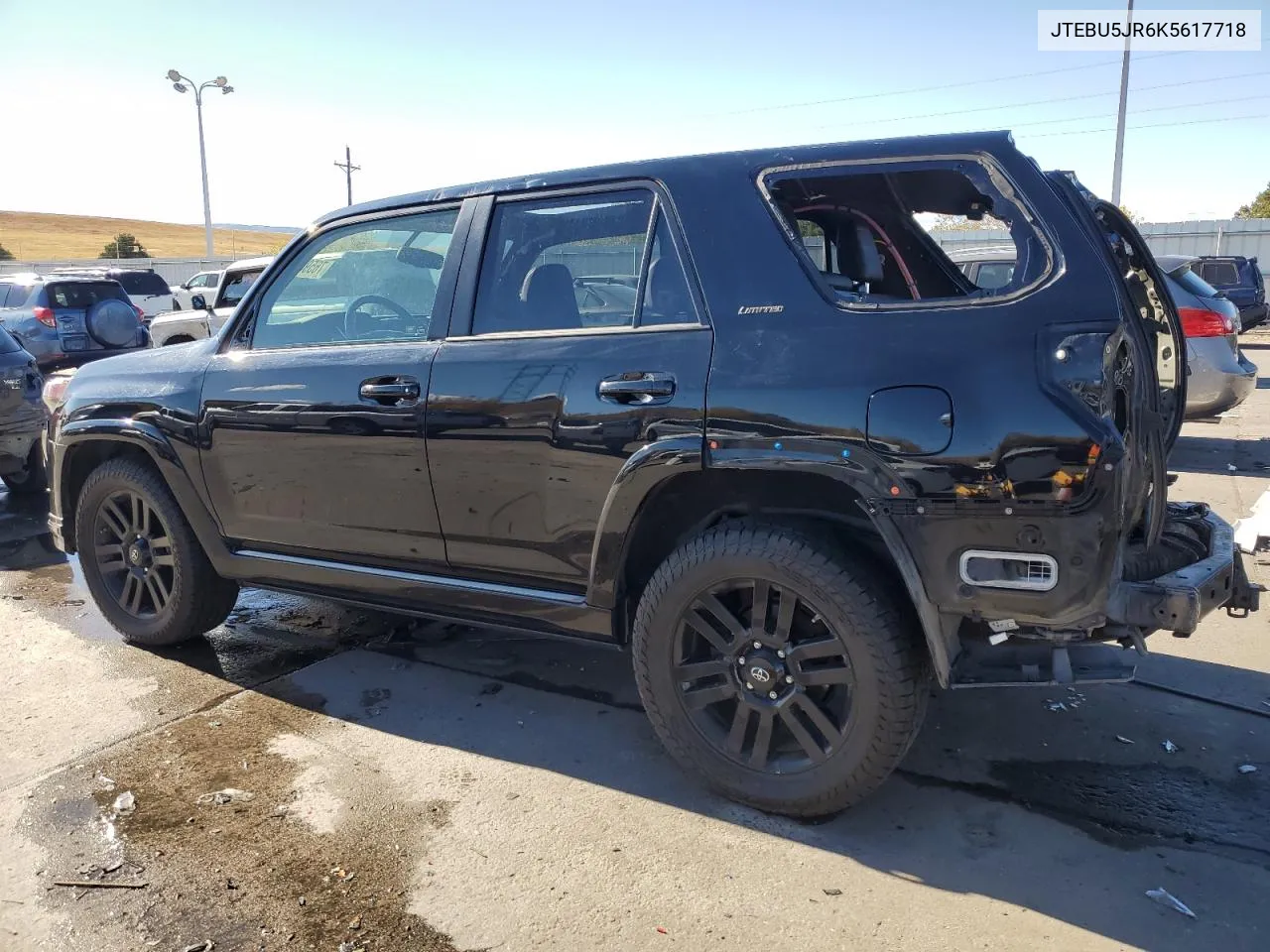 2019 Toyota 4Runner Sr5 VIN: JTEBU5JR6K5617718 Lot: 76593754