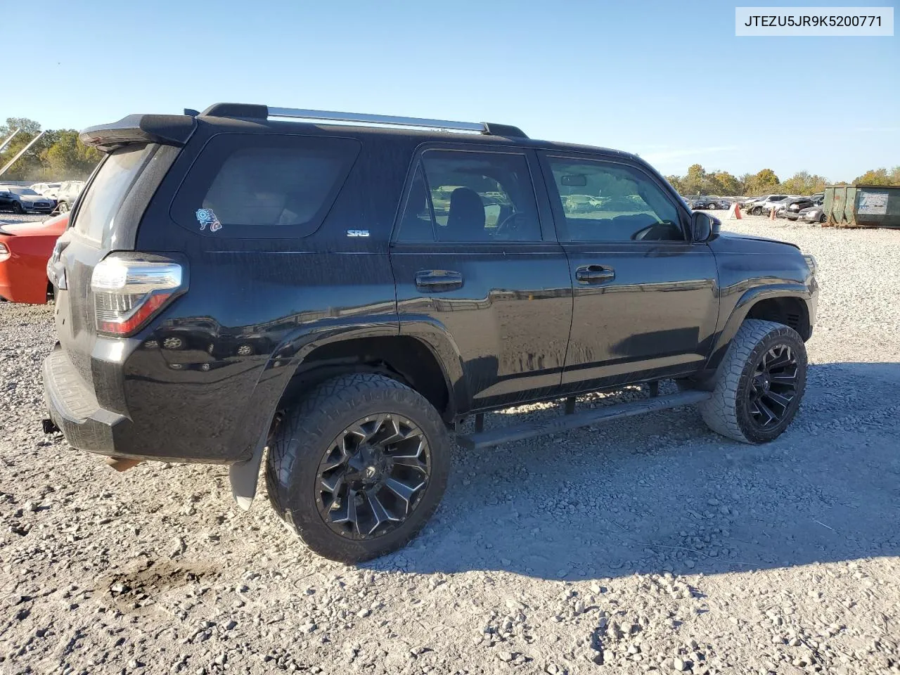 2019 Toyota 4Runner Sr5 VIN: JTEZU5JR9K5200771 Lot: 76834614