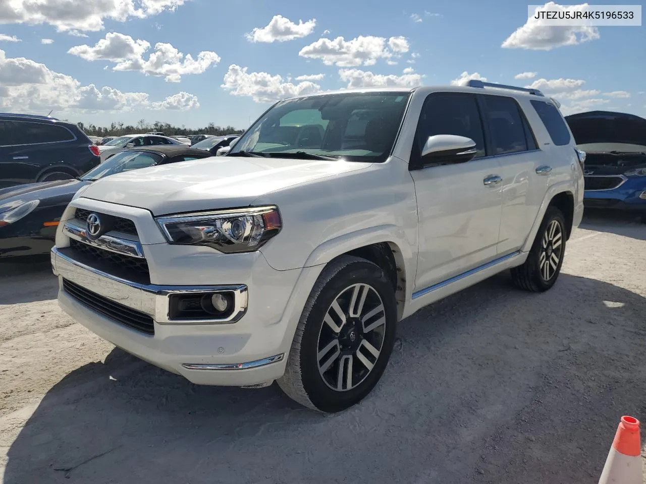 2019 Toyota 4Runner Sr5 VIN: JTEZU5JR4K5196533 Lot: 77169314