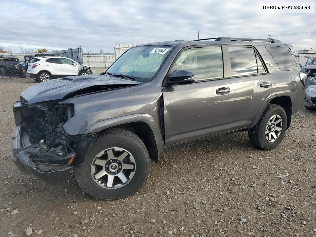 2019 Toyota 4Runner Sr5 VIN: JTEBU5JR7K5635693 Lot: 77324644