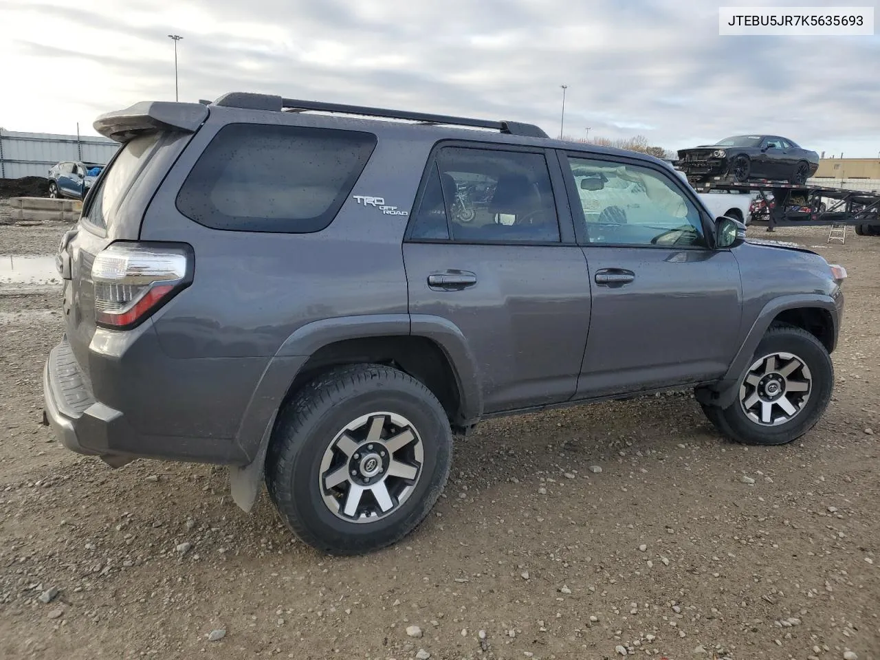 2019 Toyota 4Runner Sr5 VIN: JTEBU5JR7K5635693 Lot: 77324644