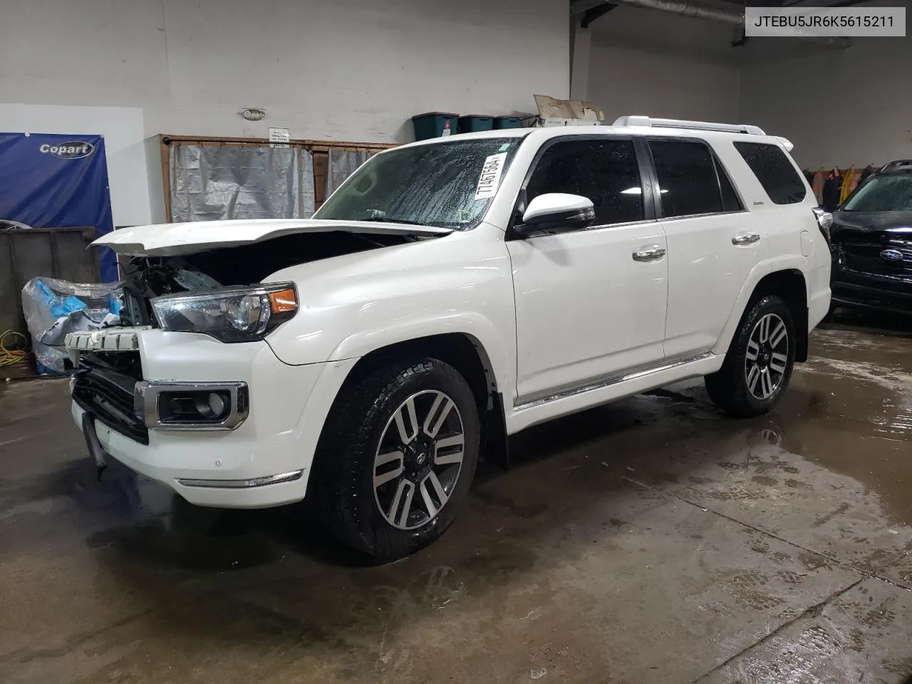 2019 Toyota 4Runner Sr5 VIN: JTEBU5JR6K5615211 Lot: 77467564