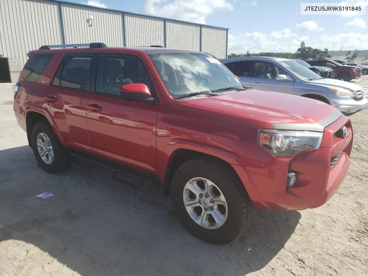 2019 Toyota 4Runner Sr5 VIN: JTEZU5JR9K5191845 Lot: 77550624