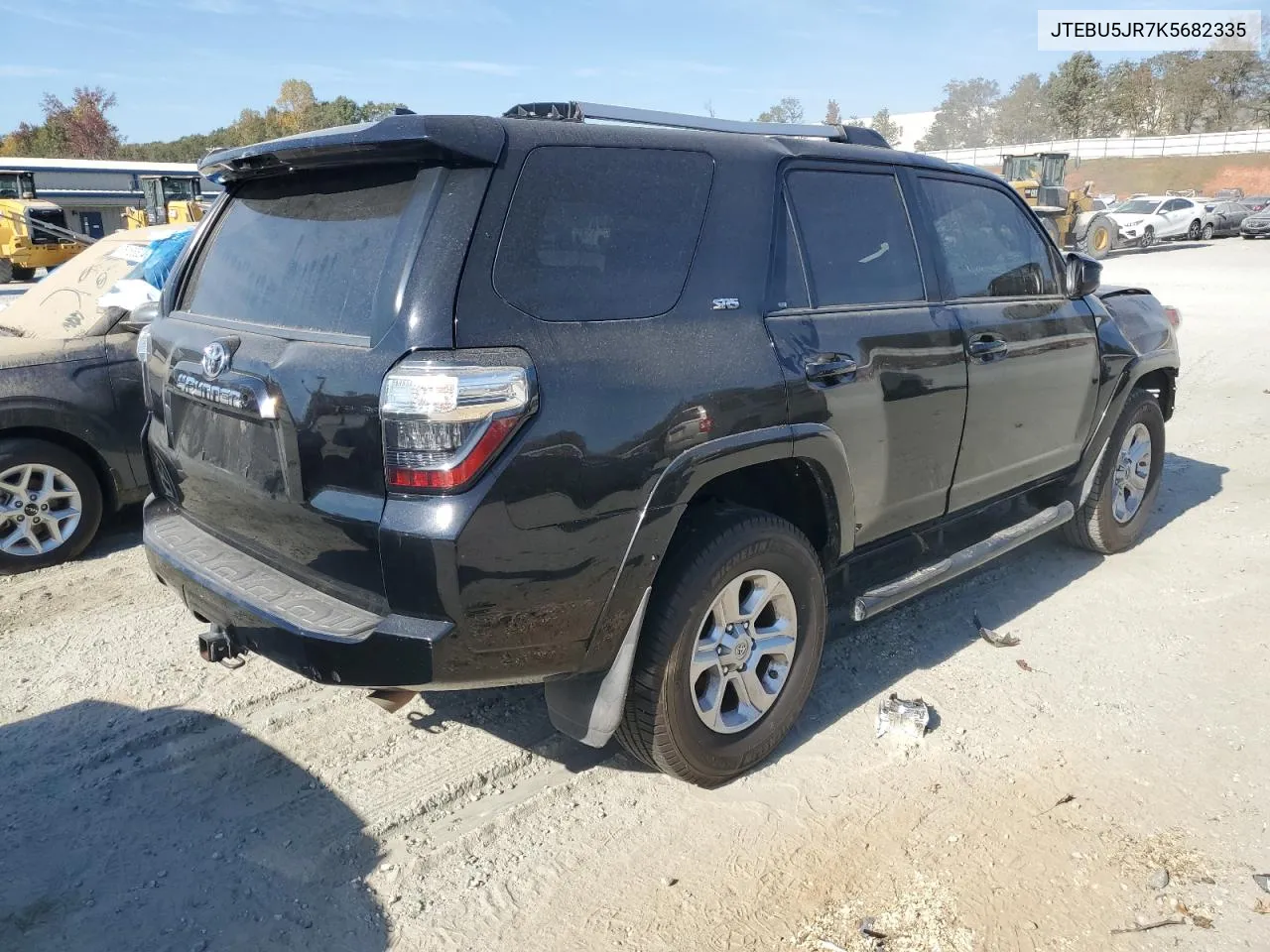 2019 Toyota 4Runner Sr5 VIN: JTEBU5JR7K5682335 Lot: 77633404