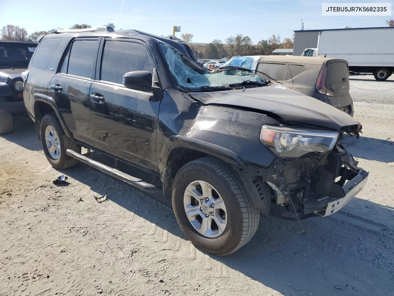 2019 Toyota 4Runner Sr5 VIN: JTEBU5JR7K5682335 Lot: 77633404