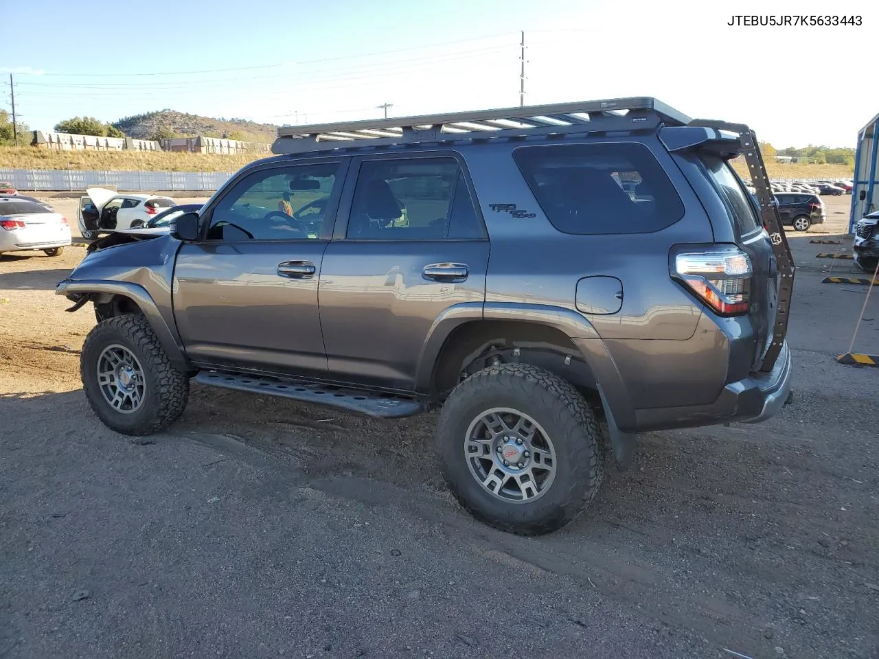 2019 Toyota 4Runner Sr5 VIN: JTEBU5JR7K5633443 Lot: 77885654