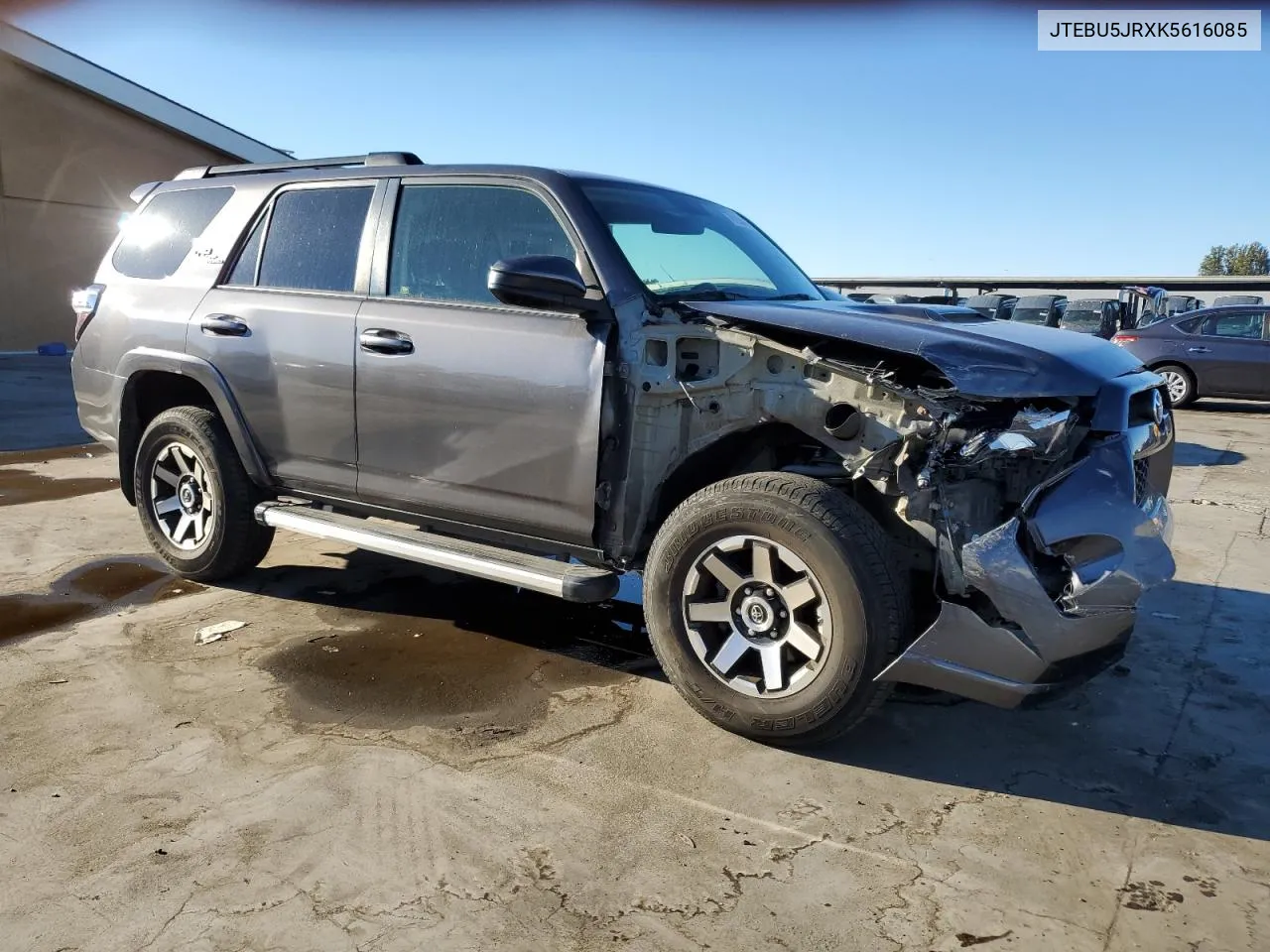 2019 Toyota 4Runner Sr5 VIN: JTEBU5JRXK5616085 Lot: 79195014