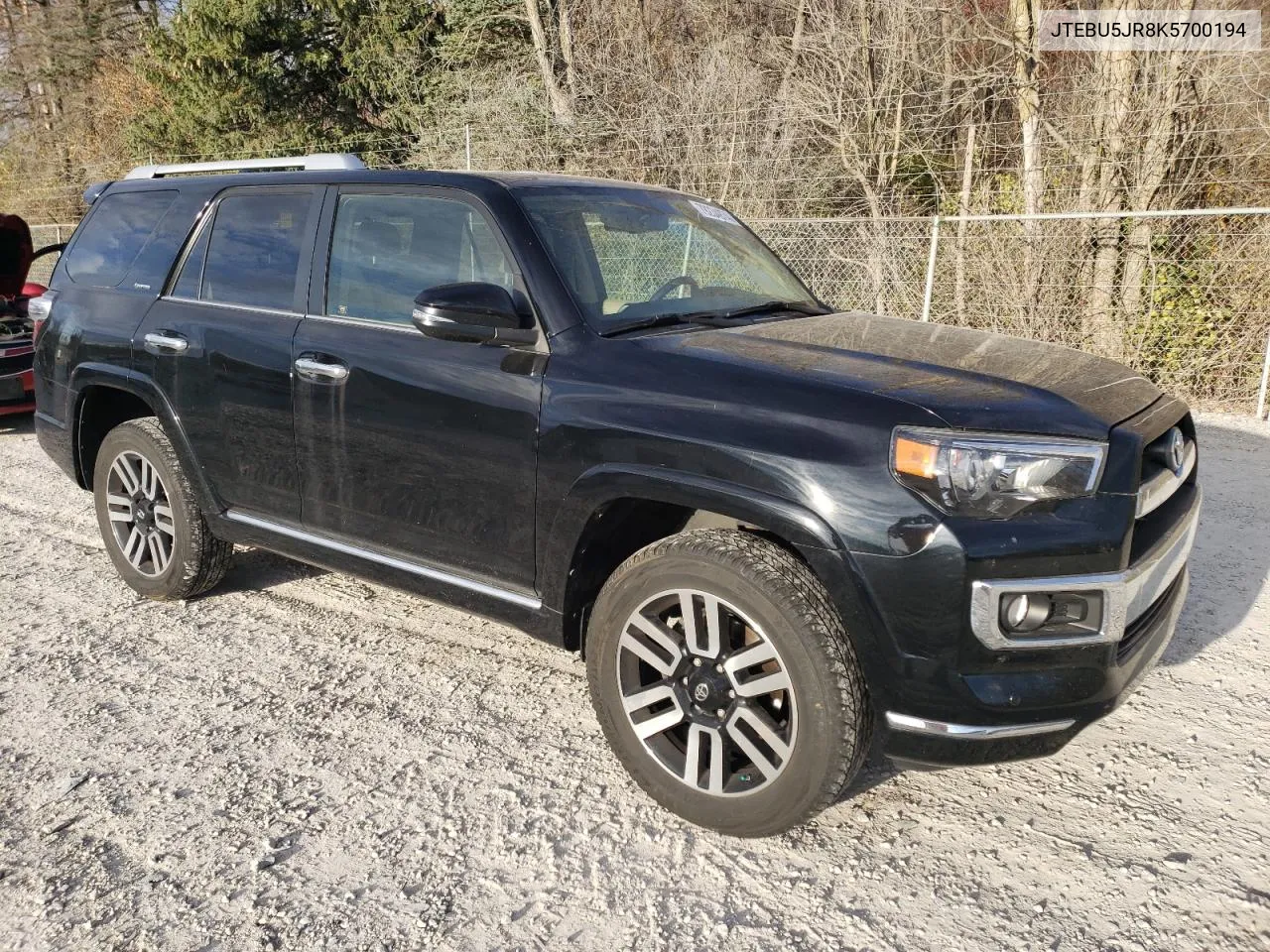 2019 Toyota 4Runner Sr5 VIN: JTEBU5JR8K5700194 Lot: 79234974