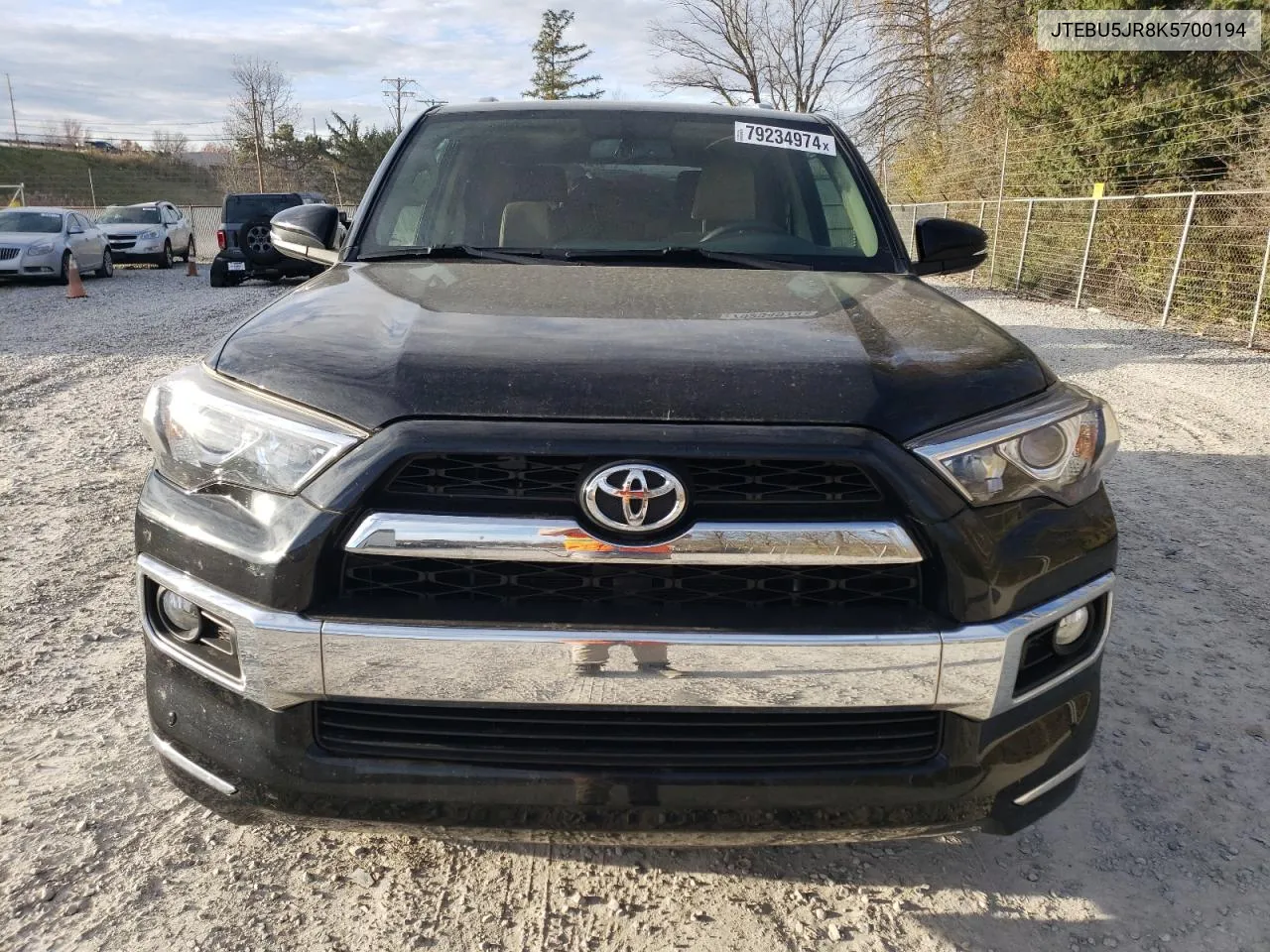 2019 Toyota 4Runner Sr5 VIN: JTEBU5JR8K5700194 Lot: 79234974